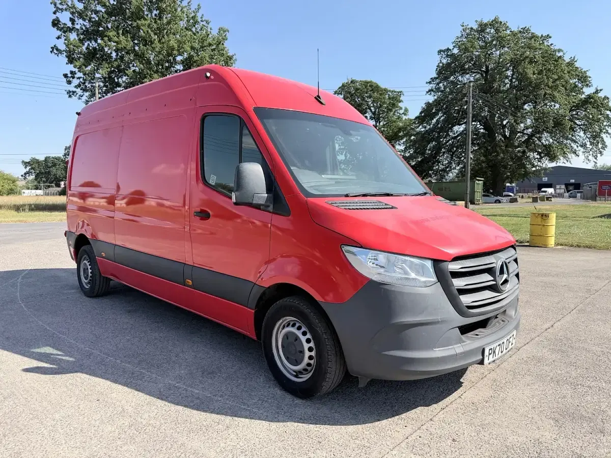 Used Mercedes Sprinter 2020 Red Van