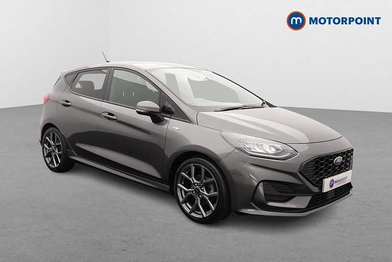 Grey Used 2022 Ford Fiesta ST-Line Hatchback | £12,799 (Fair price) - Image 1/4