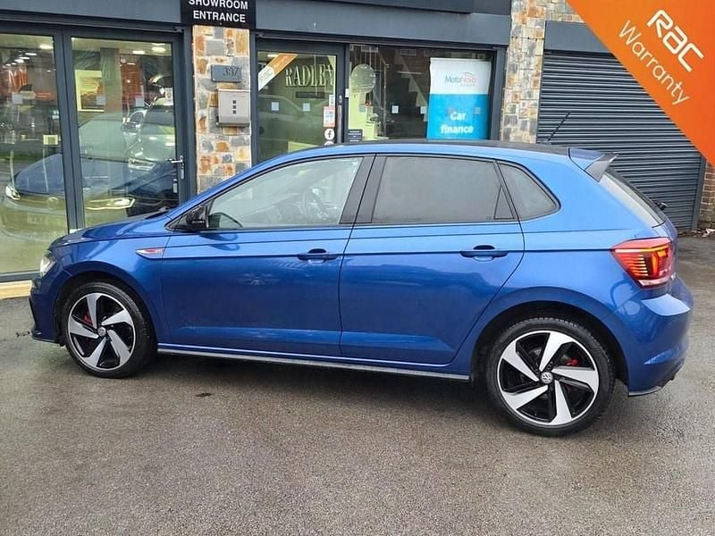 Used VW Polo GTI 207 HP (152 kW) 2020 Blue Hatchback