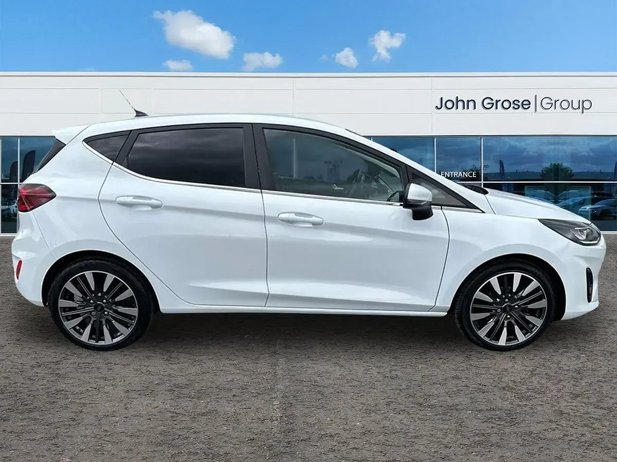Used Ford Fiesta Titanium X 2023 White Hatchback