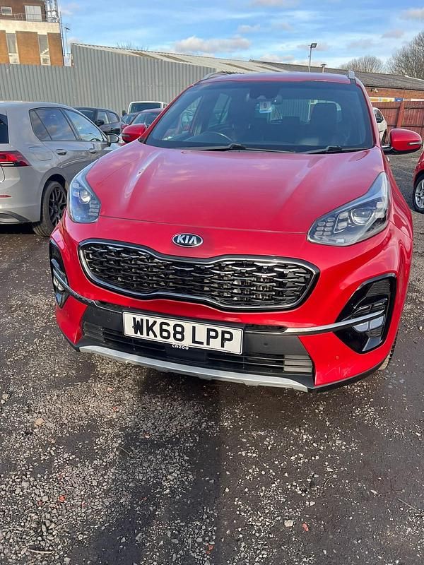 Used Kia Sportage GT-Line 174 HP (127 kW) 2018 Red SUV