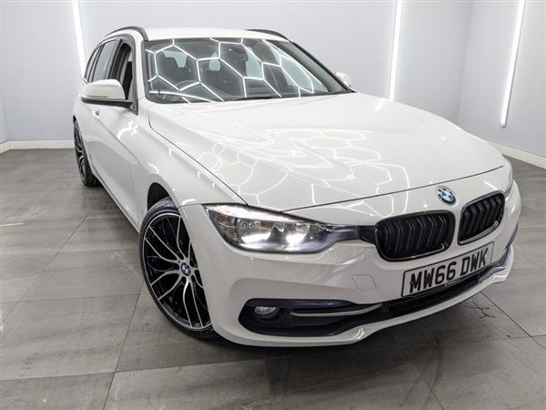 White Used 2017 BMW 318 Sport Line Estate | £10,490 (Fair price) - Image 1/1