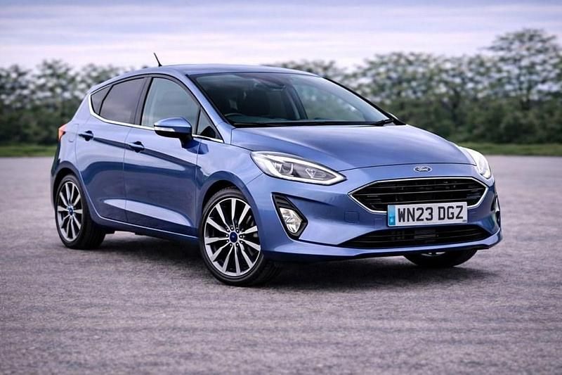 Used Ford Fiesta Titanium X 100 HP (73 kW) 2023 Blue Hatchback