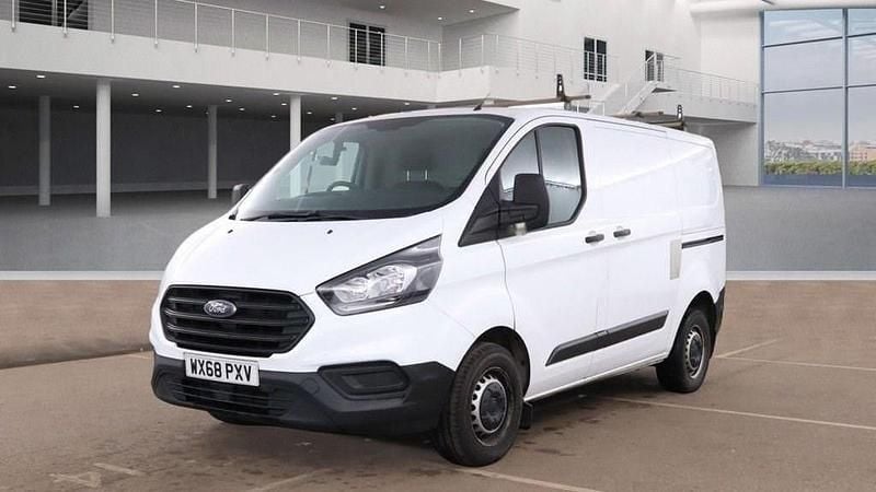 Used Ford Transit Custom 105 HP (77 kW) 2019 White Van