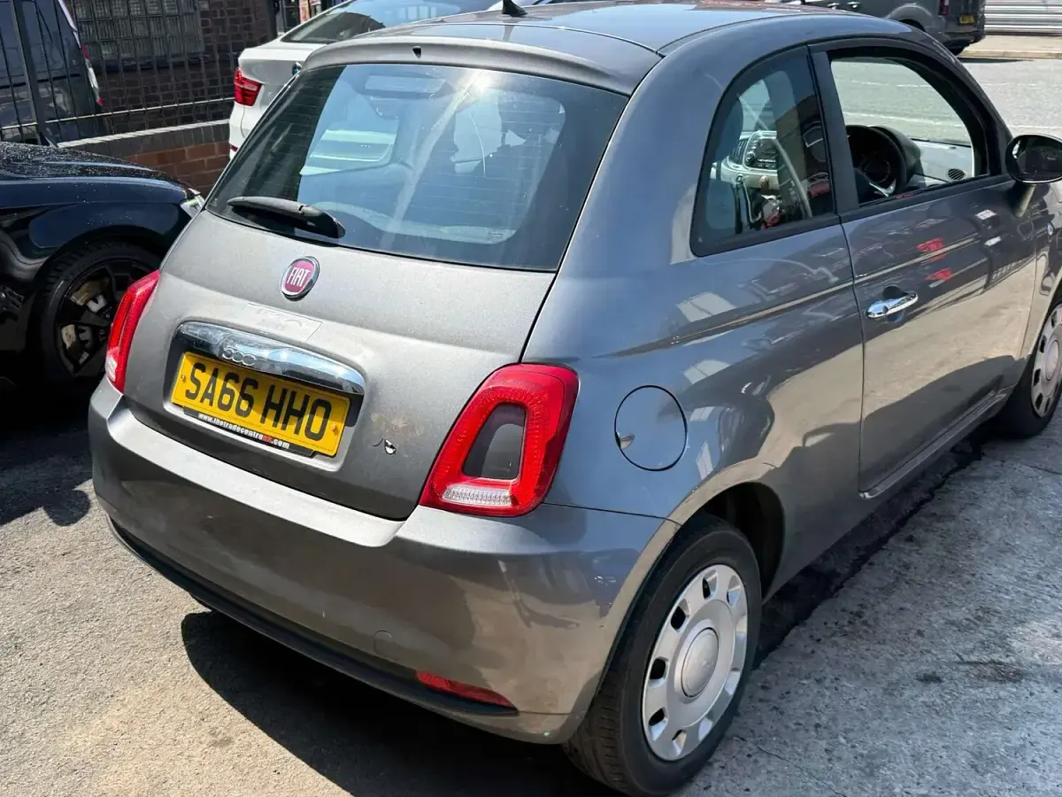 Used Fiat 500 Pop 69 HP (50 kW) 2016 Grey Hatchback