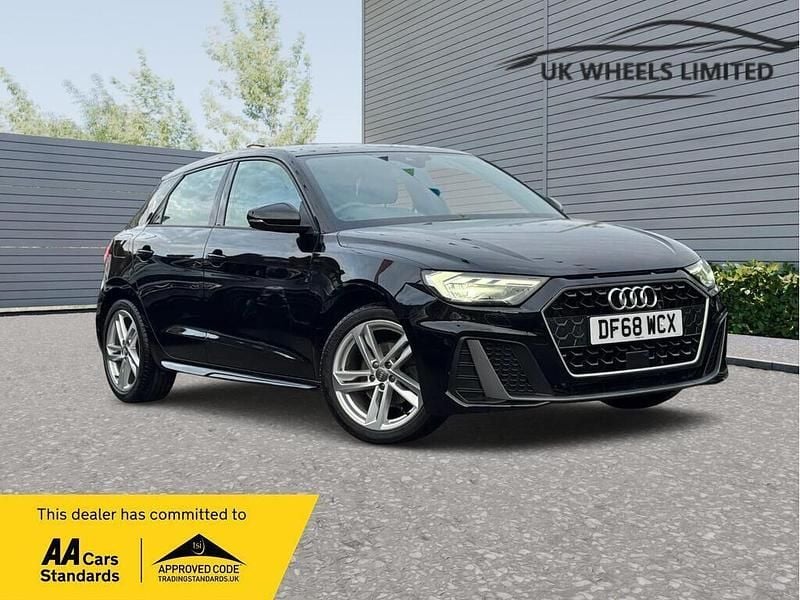 Black Used 2019 Audi A1 S-Line Hatchback | £15,190 (Fair price) - Image 1/3