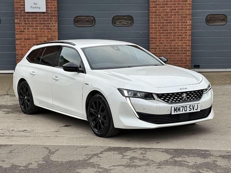 White Used 2020 Peugeot 508 GT-line Estate | £15,995 (Fair price) - Image 1/4