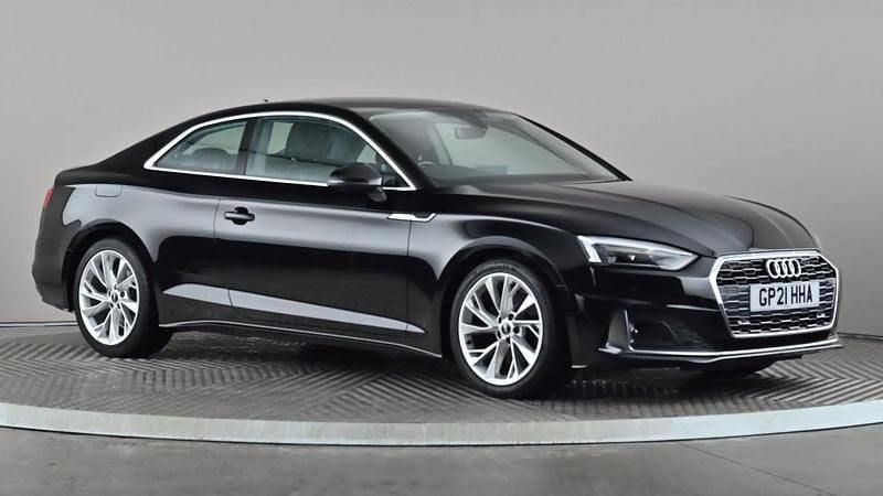 Black Used 2021 Audi A5 Sport Coupe | £20,698 (Super price) - Image 1/4