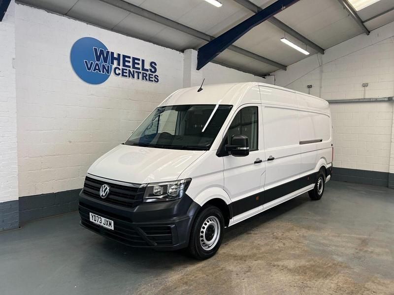 White Used 2023 VW Crafter Trendline Van | £22,297 (Good price) - Image 1/4
