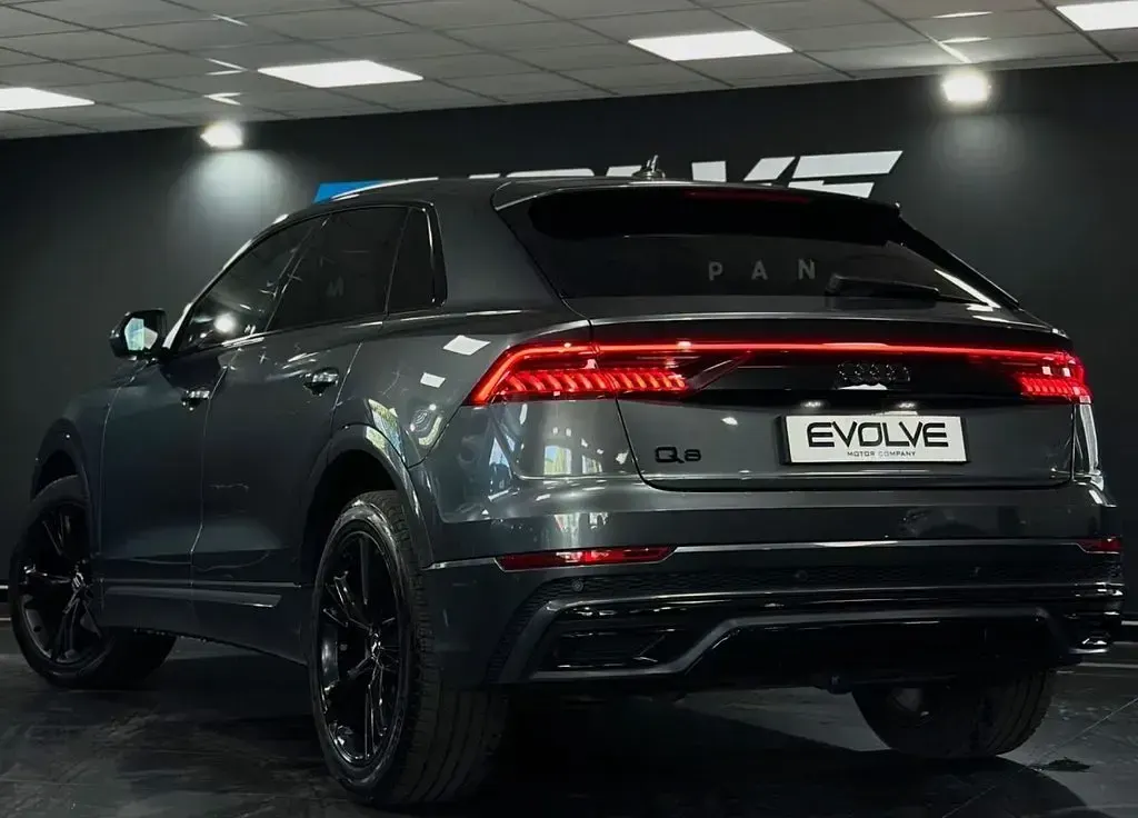 Used Audi Q8 S-Line 286 HP (210 kW) 2018 Grey SUV
