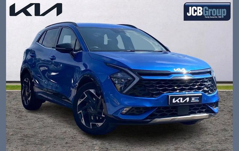 Blue Used 2022 Kia Sportage GT-Line SUV | £21,295 (A bit pricey) - Image 1/4
