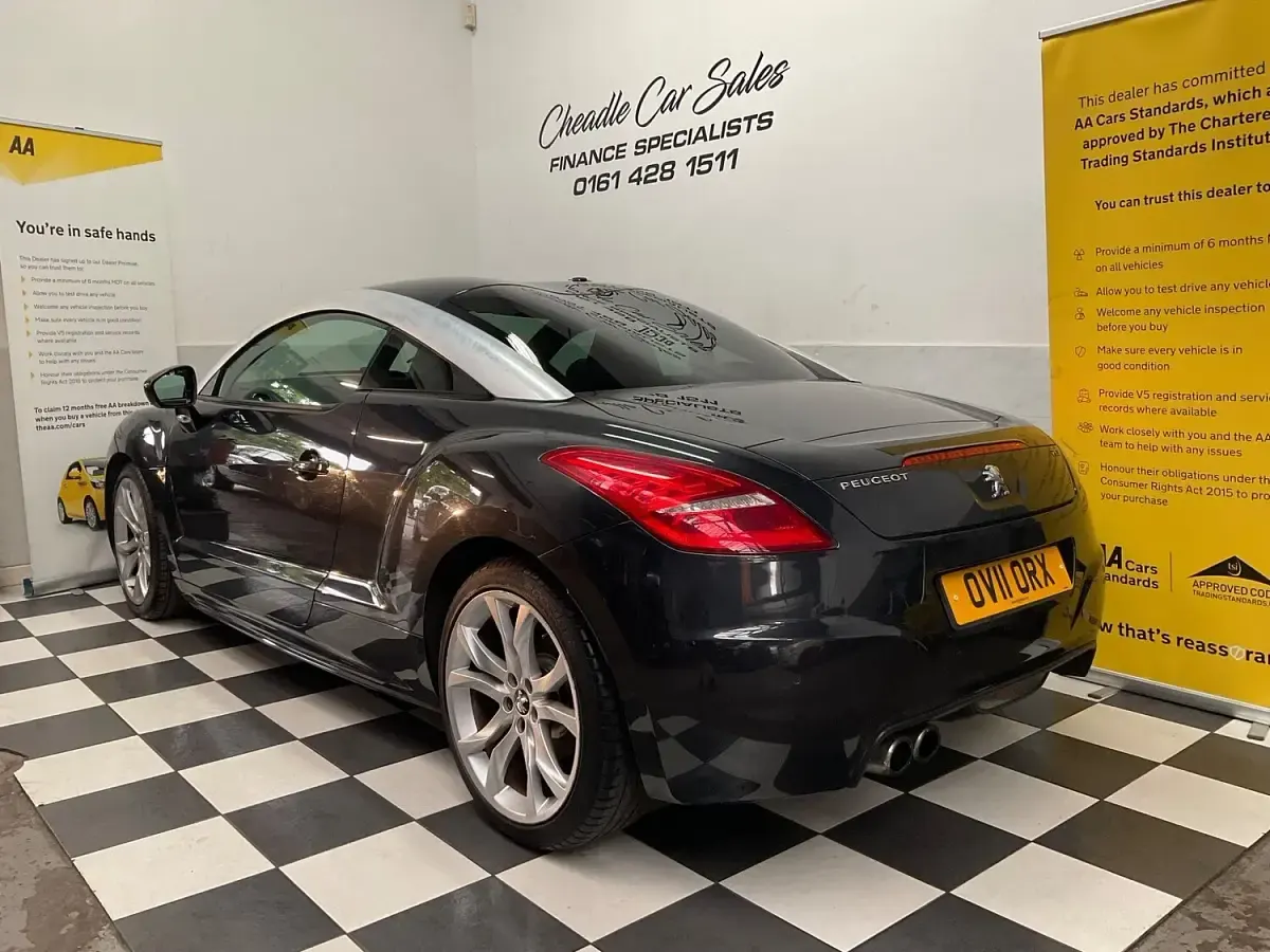 Used Peugeot RCZ GTi 156 HP (114 kW) 2011 Grey Coupe