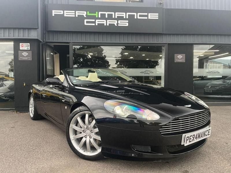 Black Used 2005 Aston Martin DB9 Cabriolet | £26,990 (Super price) - Image 1/4