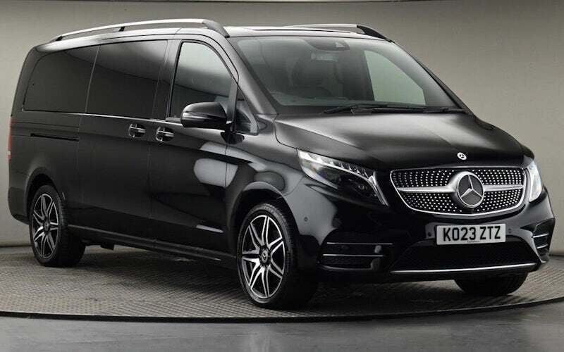 Black Used 2023 Mercedes V220 AMG line MPV | £57,450 (Fair price) - Image 1/4