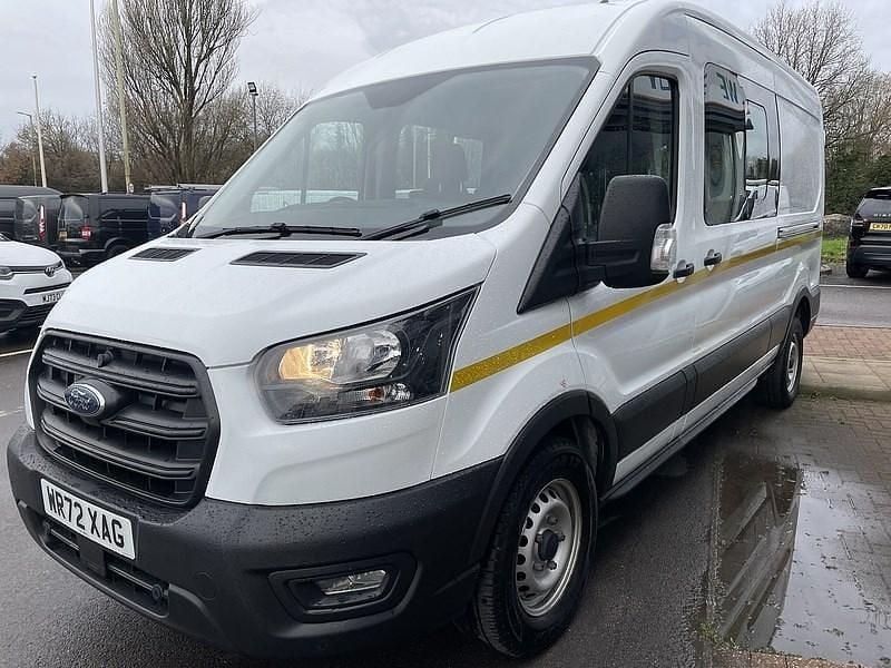 Used Ford Transit 130 HP (95 kW) 2022 White Van