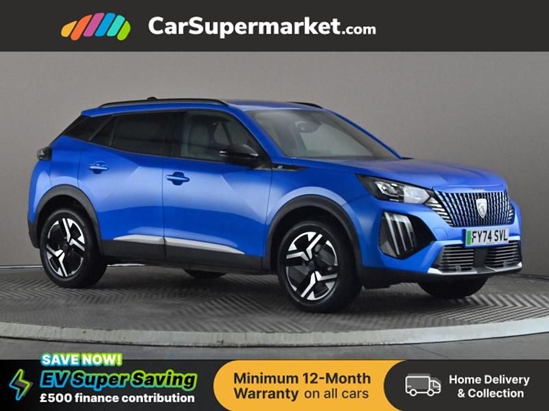 Blue Used 2024 Peugeot 2008 Allure SUV | £15,197 (Good price) - Image 1/3