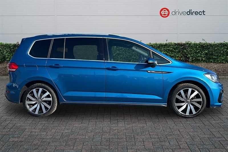 Used VW Touran R-line 2020 Blue MPV