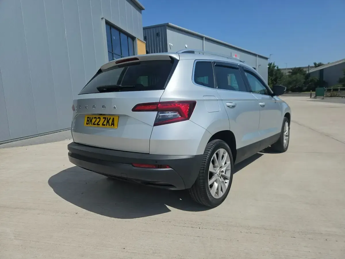 Used Skoda Karoq SE L 150 HP (110 kW) 2022 Silver SUV