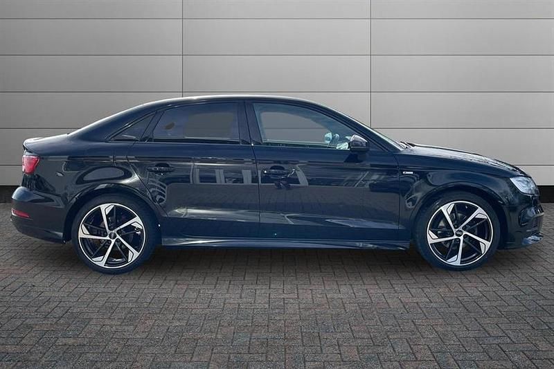 Used Audi A3 Black Edition 116 HP (85 kW) 2018 Black Sedan