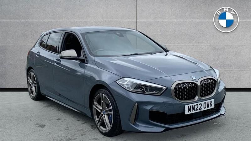 Used BMW M135 Shadowline 302 HP (222 kW) 2022 Grey Hatchback