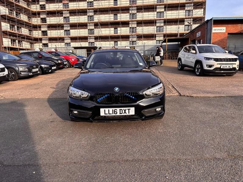 Used BMW 116 Sport Line 2016 Black Hatchback