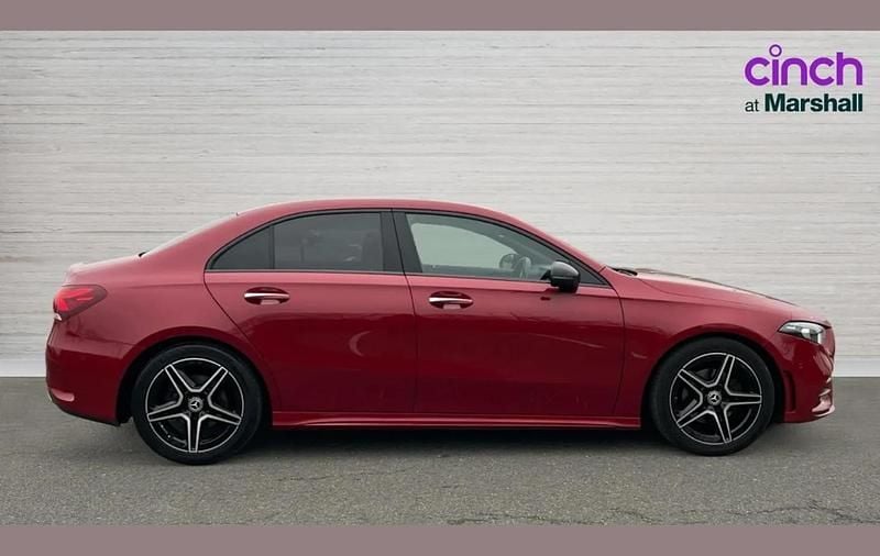 Used Mercedes A200 AMG Line Premium 161 HP (118 kW) 2023 Red Sedan