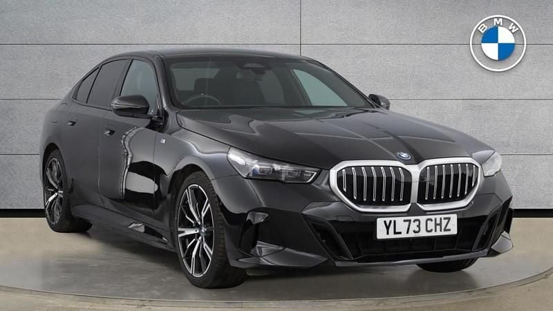 Black Used 2023 BMW 550e M Sport | £52,785 (A bit pricey) - Image 1/4
