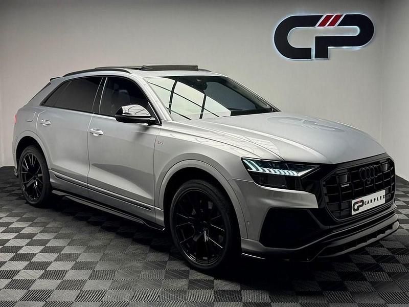 Silver Used 2018 Audi Q8 Advanced SUV | £35,995 (Fair price) - Image 1/3