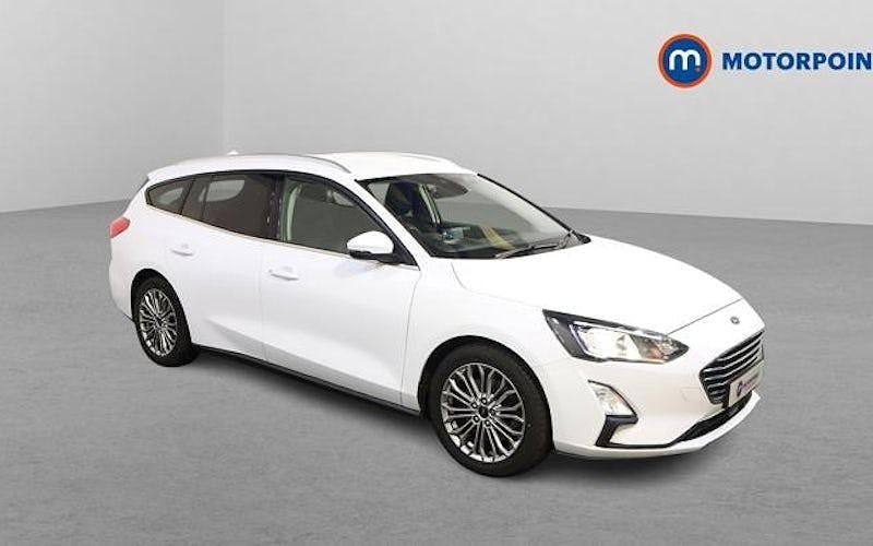 Used Ford Focus Titanium X 125 HP (91 kW) 2019 White Estate