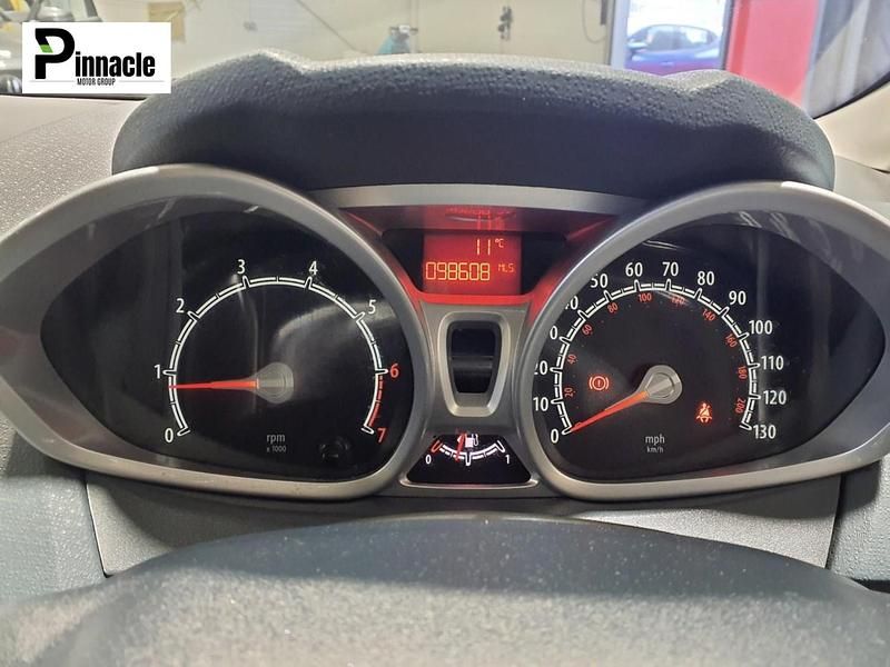 Used Ford Fiesta Zetec 81 HP (59 kW) 2010 White Hatchback