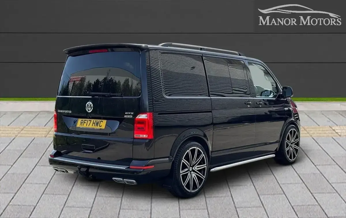 Used VW T6 Highline 201 HP (147 kW) 2017 Black Van