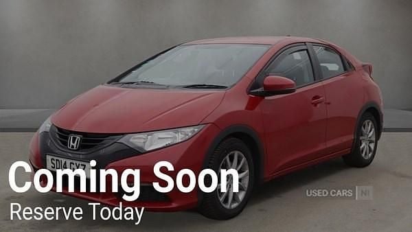 Used Honda Civic S 100 HP (73 kW) 2014 Red Hatchback