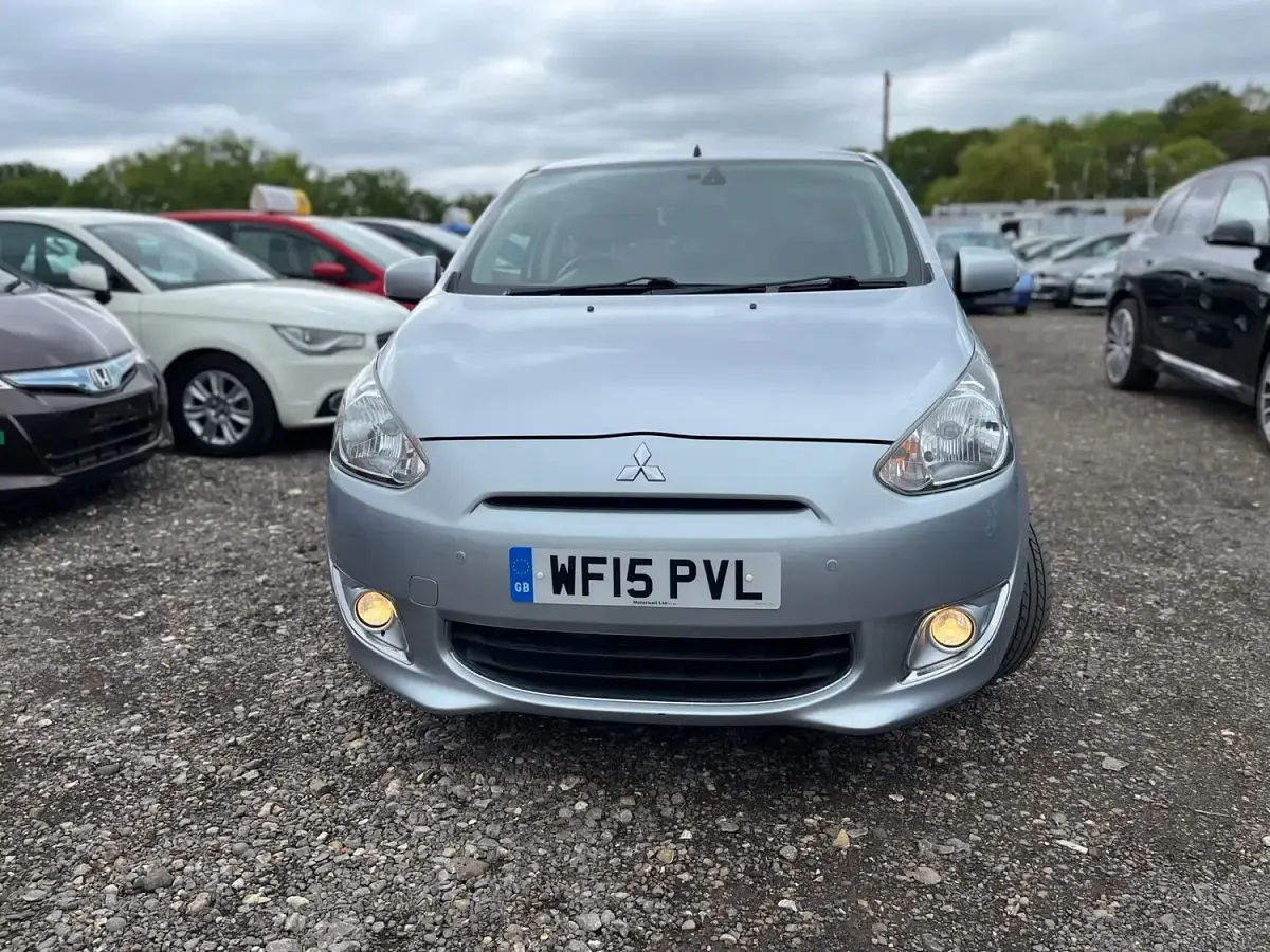 Used Mitsubishi Mirage 2015 Silver Hatchback