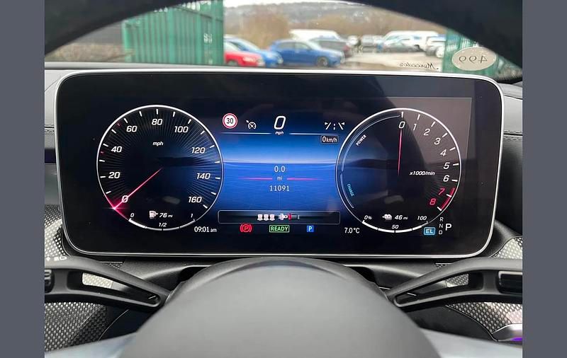 Used Mercedes C300e AMG line 308 HP (226 kW) 2024 Silver Sedan