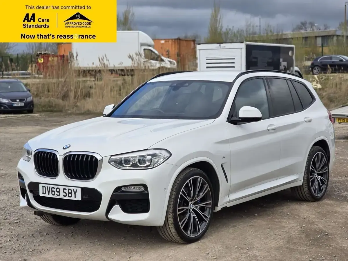 Used BMW X3 M Sport 190 HP (139 kW) 2019 White SUV
