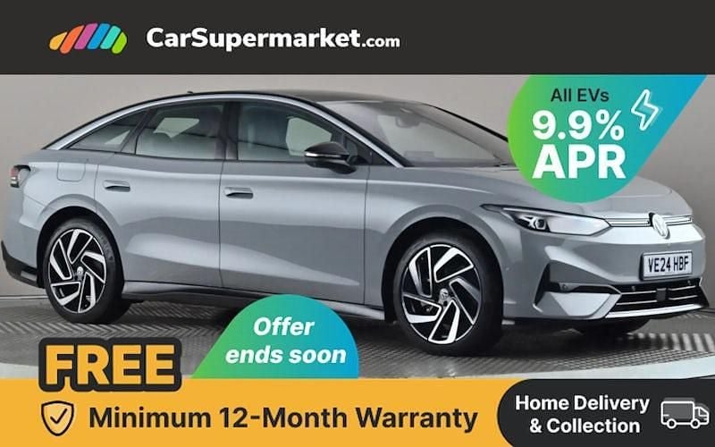 Grey Used 2024 VW ID.7 Pro Hatchback | £30,197 (Fair price) - Image 1/3