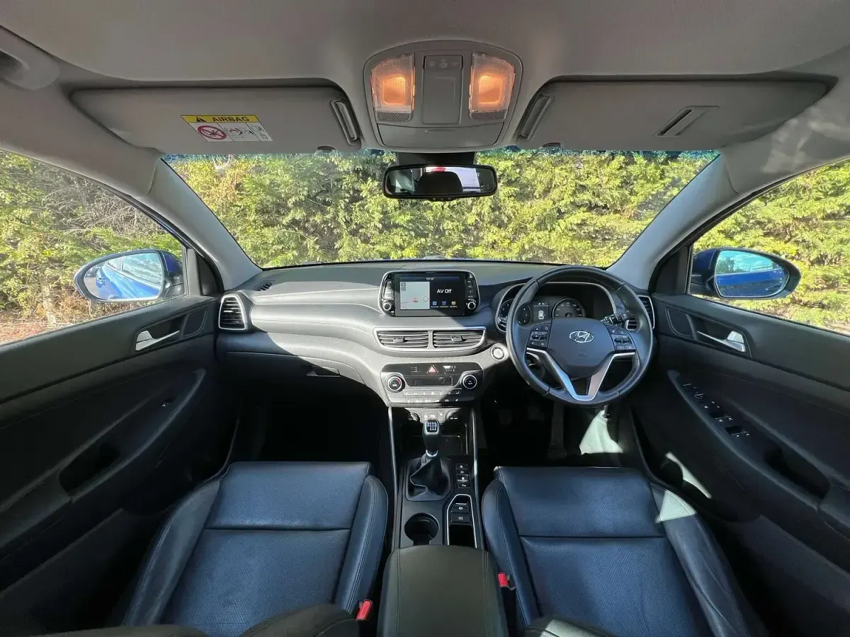 Used Hyundai Tucson Premium 2018 Blue SUV