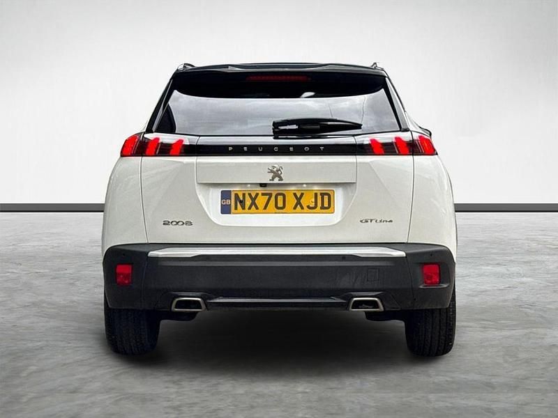 Used Peugeot 2008 GT-line 129 HP (94 kW) 2020 White SUV
