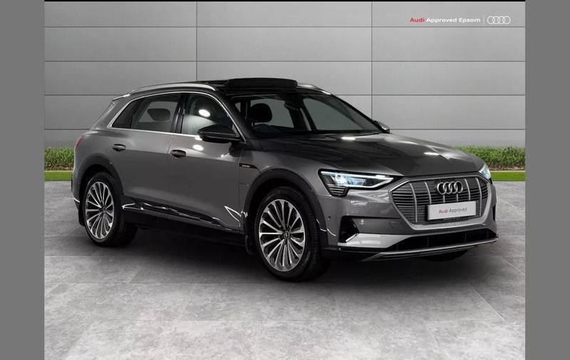 Grey Used 2021 Audi e-tron Sport SUV | £20,715 (A bit pricey) - Image 1/4