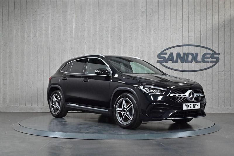 Black Used 2021 Mercedes GLA200 AMG line SUV | £21,299 (Fair price) - Image 1/4