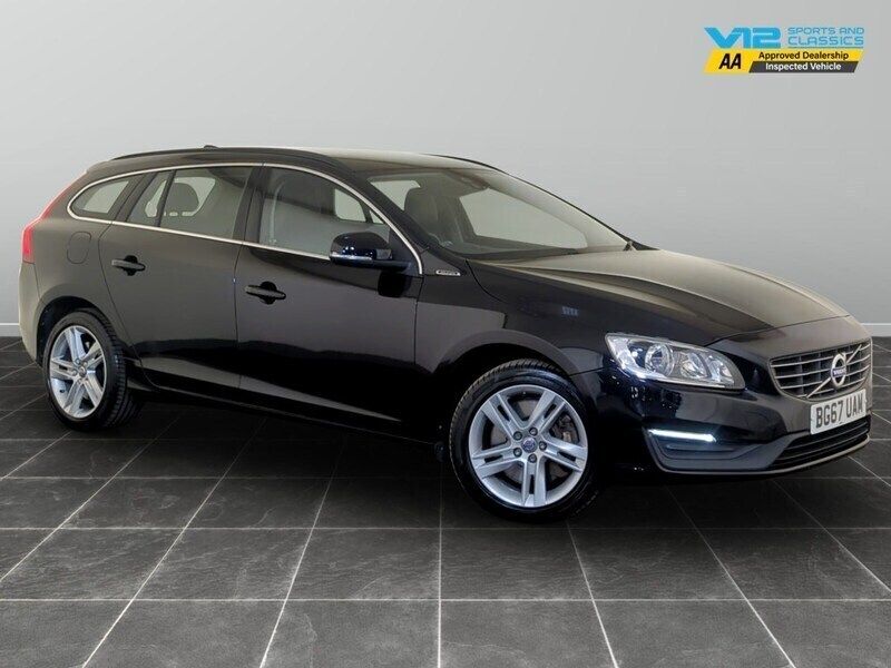 Black Used 2017 Volvo V60 SE Estate | £7,995 - Image 1/2