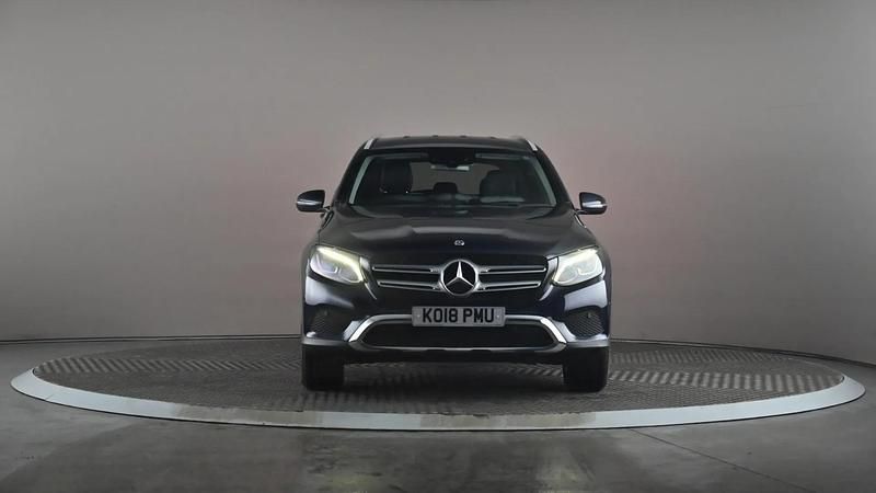 Used Mercedes GLC250 204 HP (150 kW) 2018 Blue SUV