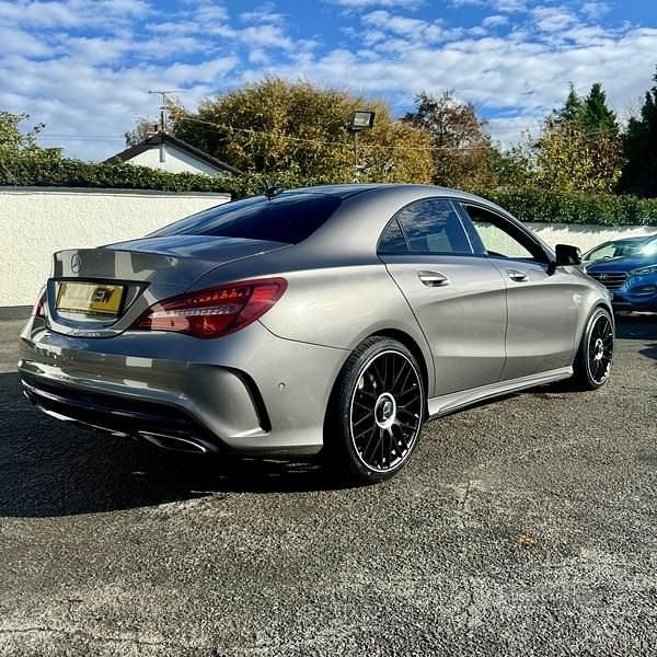 Used Mercedes CLA180 AMG line 122 HP (89 kW) 2017 Grey Sedan