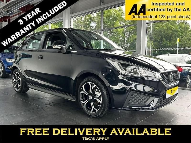 Black Used 2023 MG MG3 Excite Hatchback | £11,395 (Fair price) - Image 1/2