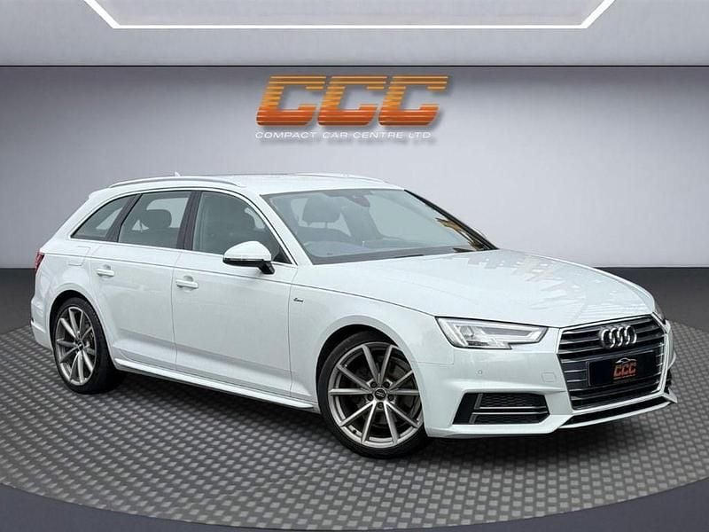 White Used 2018 Audi A4 S-Line Estate | £13,190 (Fair price) - Image 1/2
