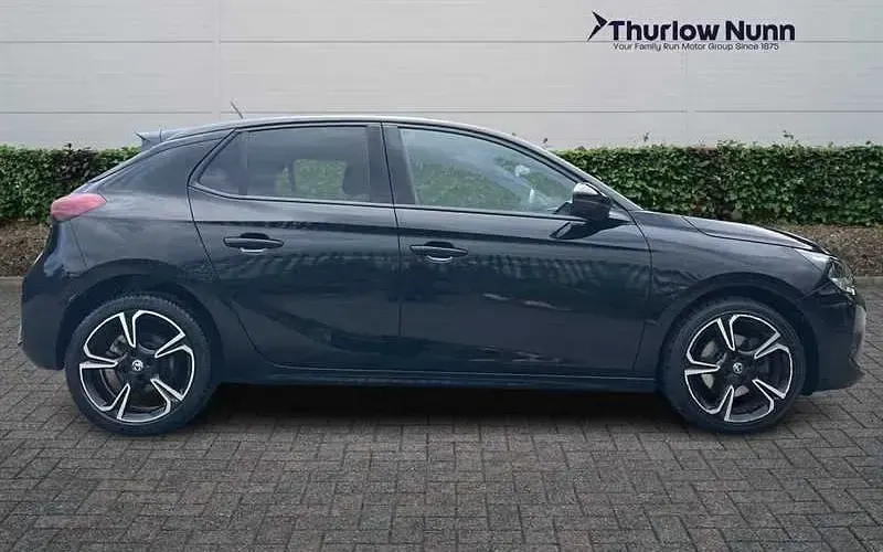 Used Vauxhall Corsa Edition 101 HP (74 kW) 2022 Black Hatchback