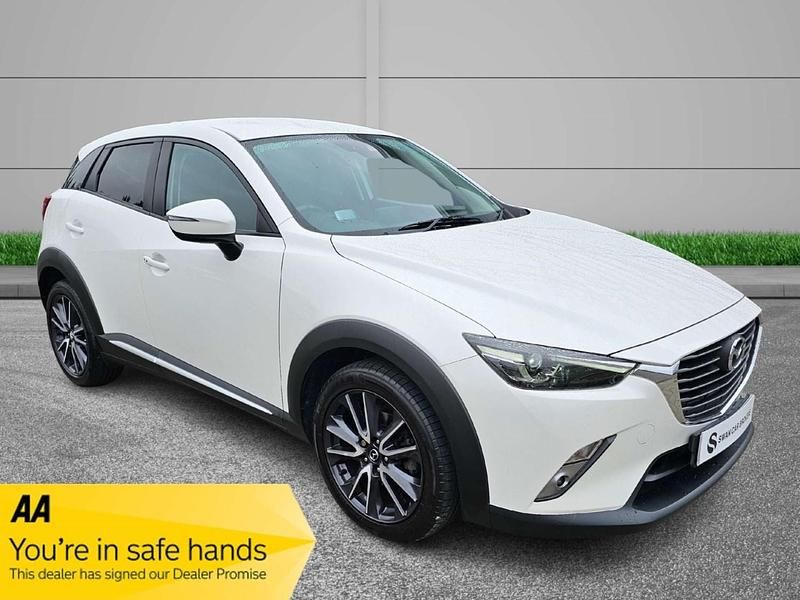 White Used 2017 Mazda CX-3 Inclusive SUV | £10,980 (Fair price) - Image 1/3
