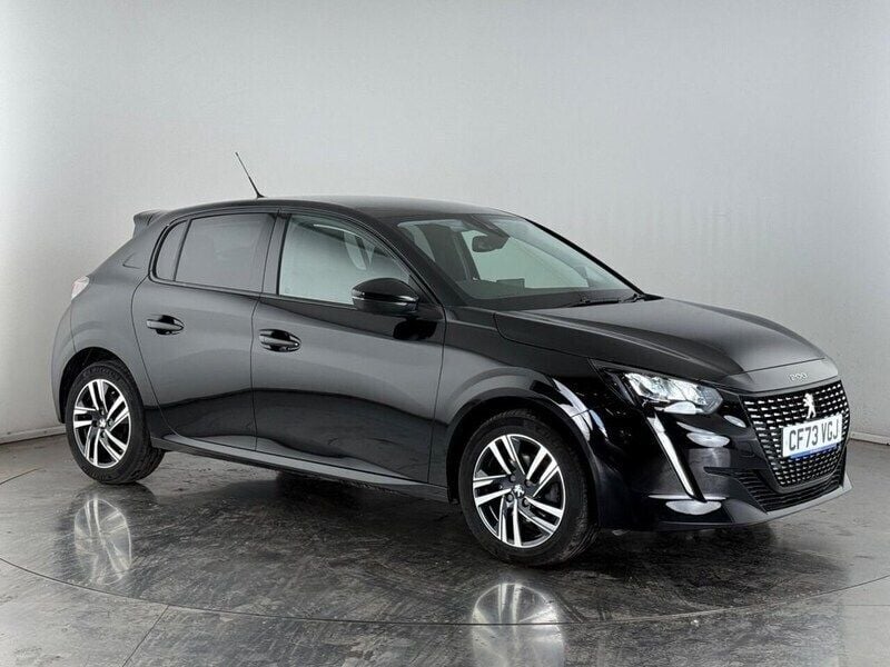 Black Used 2023 Peugeot 208 Allure+ Hatchback | £16,300 (Fair price) - Image 1/3