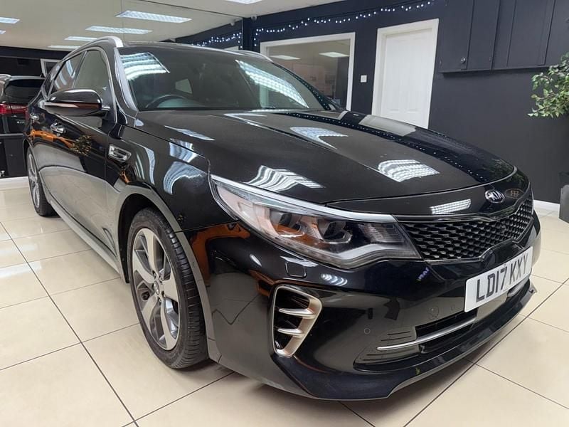 Black Used 2017 Kia Optima GT-Line S Estate | £5,995 (Super price) - Image 1/4