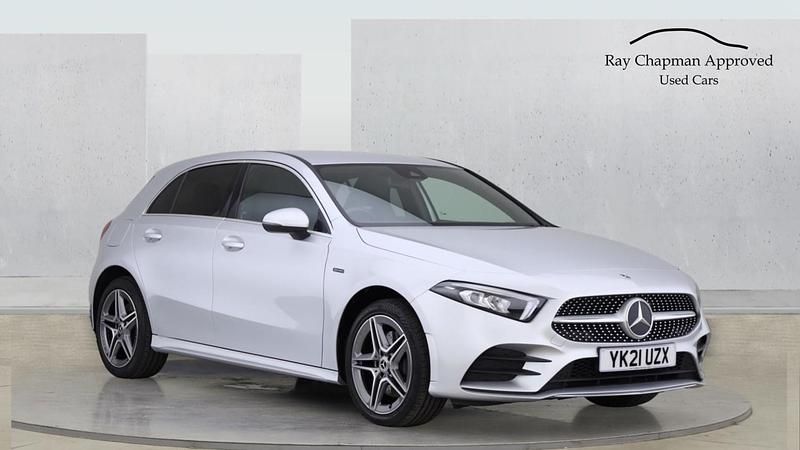 Silver Used 2021 Mercedes A250 AMG line Hatchback | £15,750 (Good price) - Image 1/4
